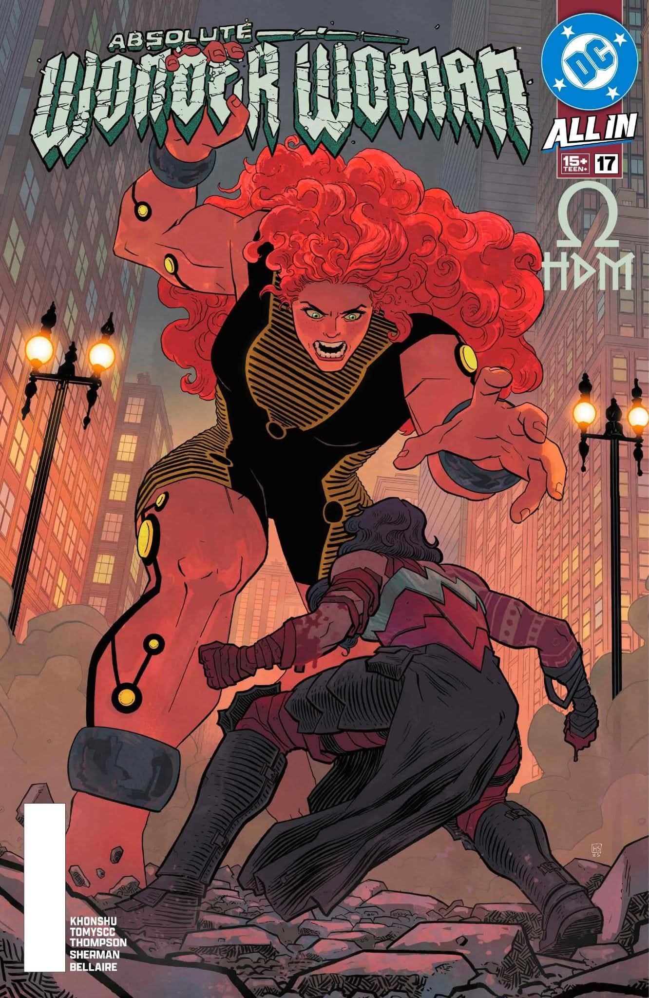 Portada ampliada de ABSOLUTE WONDER WOMAN ALL IN