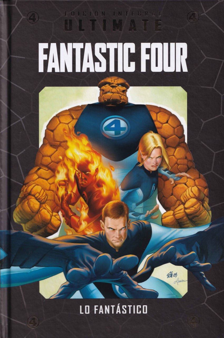 Portada ampliada de FANTASTIC FOUR