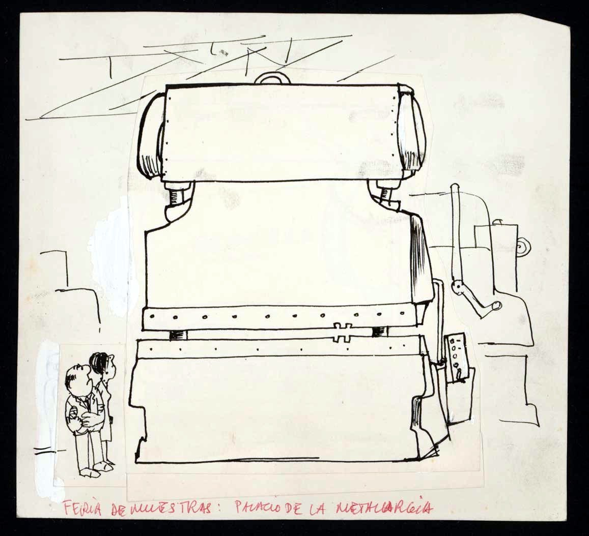 Portada ampliada de Dibujos originales de Cesc (de F.Vila Rufas)