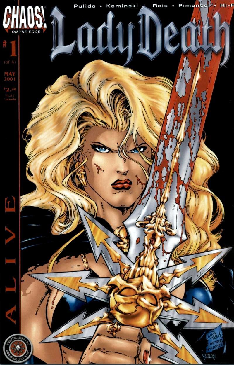Portada ampliada de Lady Death