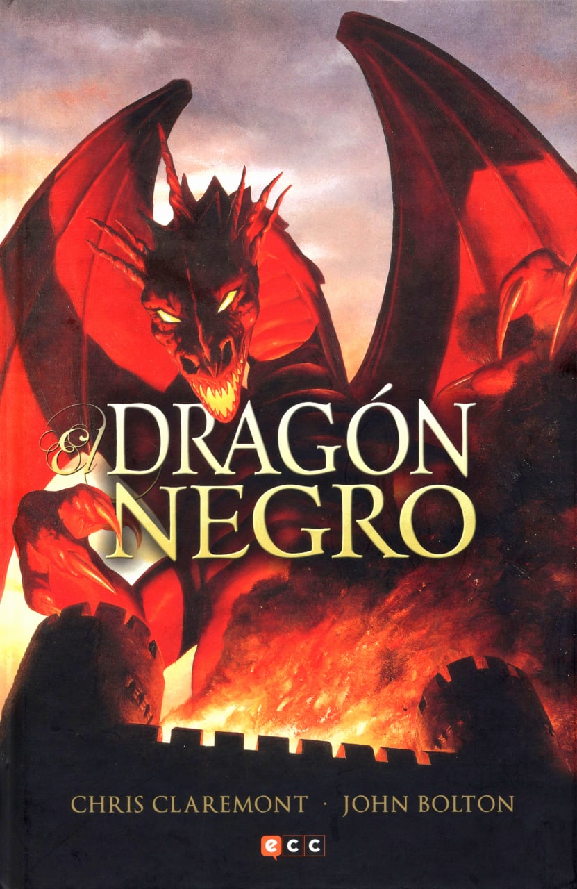 Portada ampliada de DRAGÓN NEGRO
