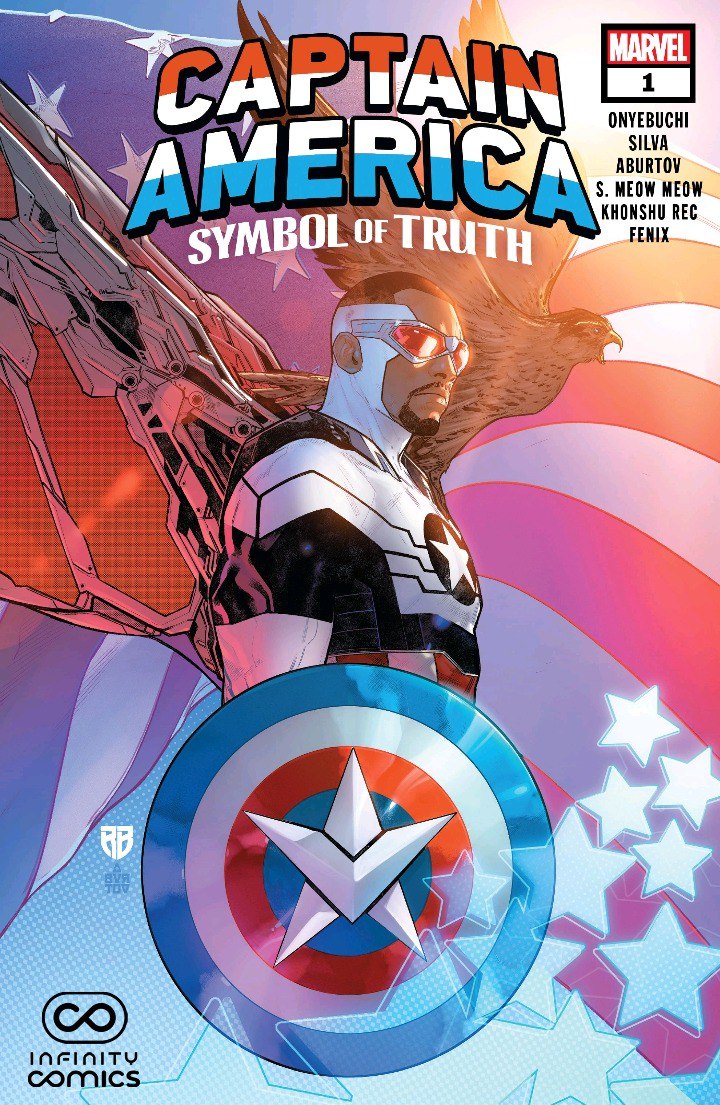 Portada ampliada de CAPTAIN AMERICA SYMBOL OF TRUTH