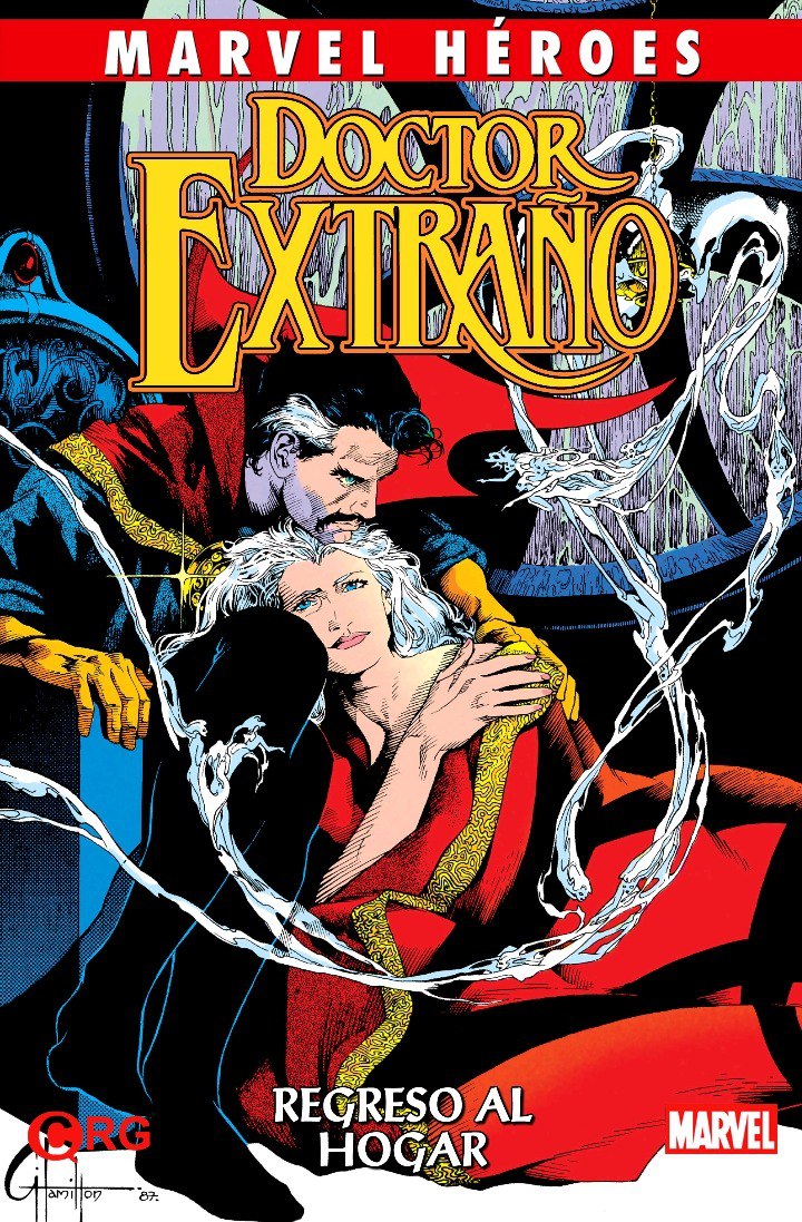 Portada ampliada de MARVEL HÉROES DOCTOR EXTRANO