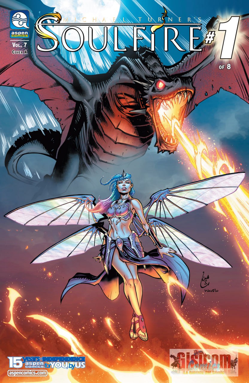 Portada ampliada de SOULFIRE #