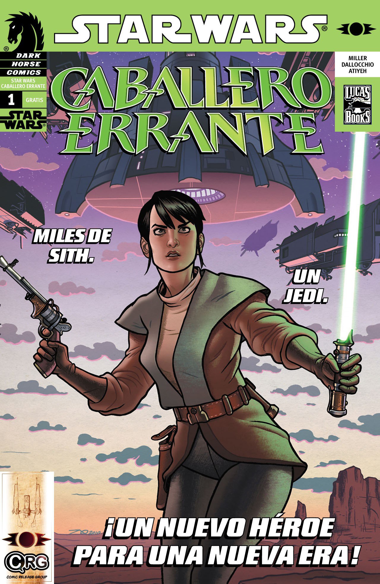 Portada ampliada de STAR WARS CABALLERO ERRANTE