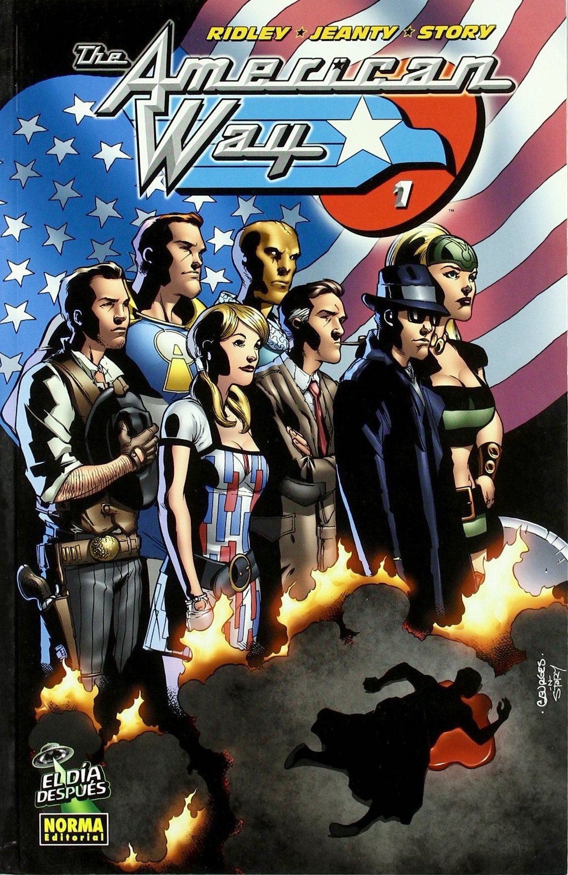 Portada ampliada de The American Way