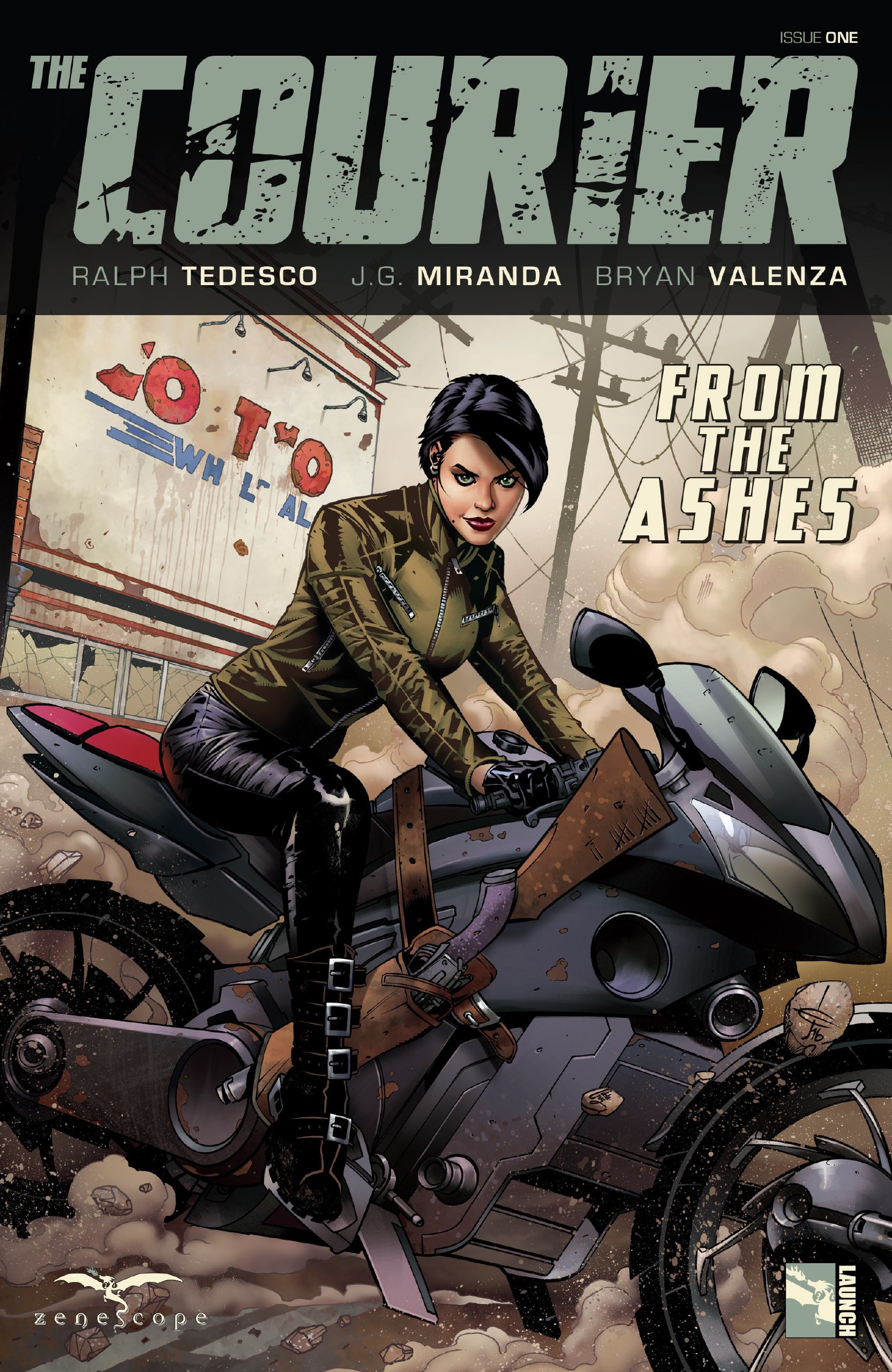 Portada ampliada de The Courier