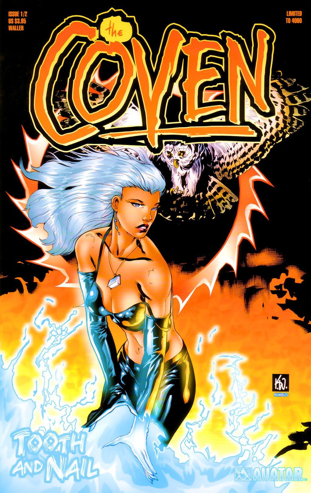 Portada ampliada de Coven