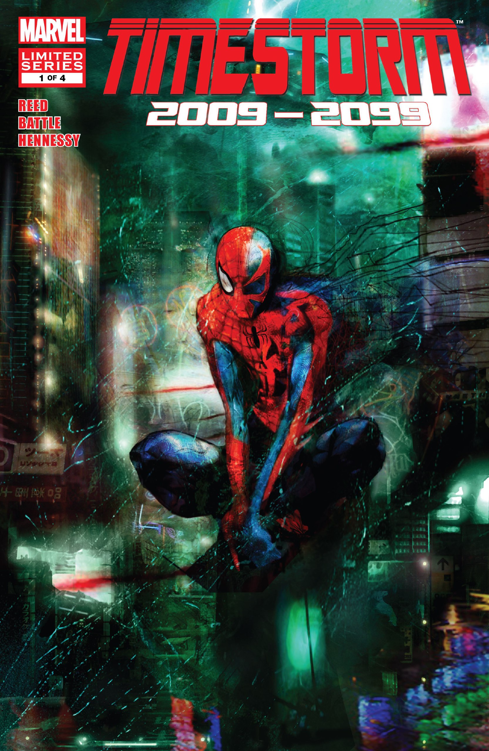 Portada ampliada de TIMESTORM 2009-