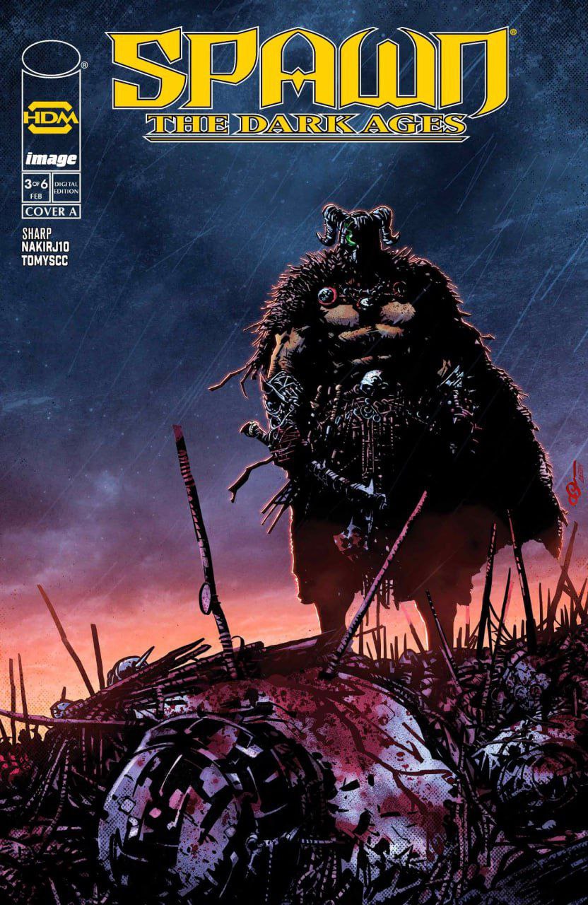 Portada ampliada de SPAWN THE DARK AGES
