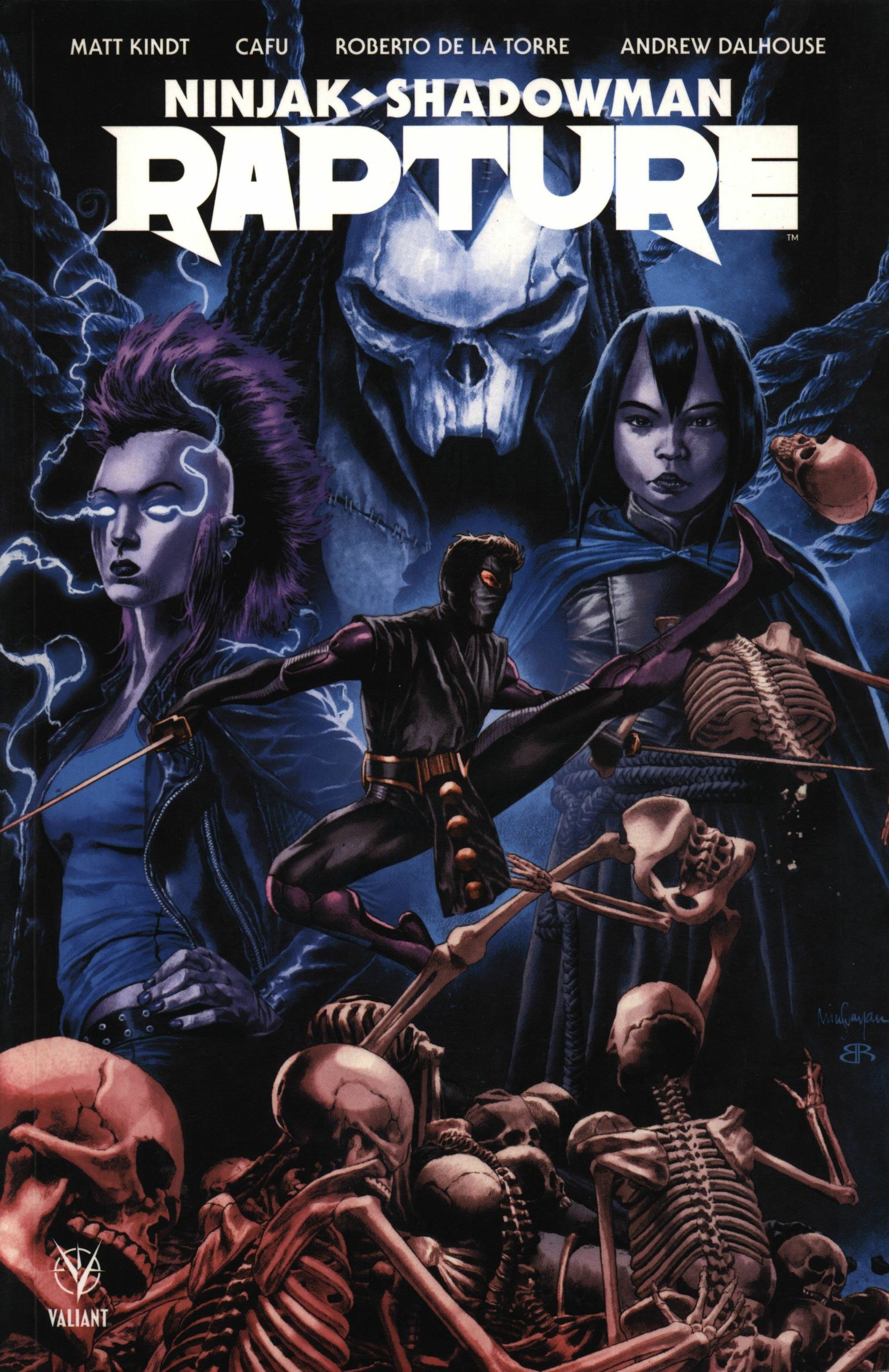 Portada ampliada de NINJAK-SHADOWMAN RAPTURE