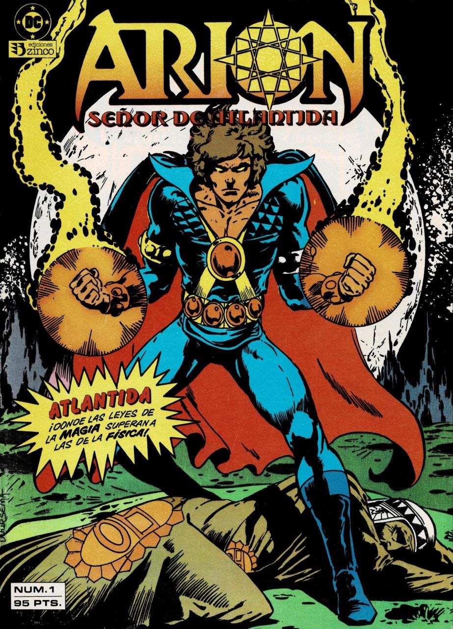 Portada ampliada de ARION SEÑOR DE LA ETERNIDAD