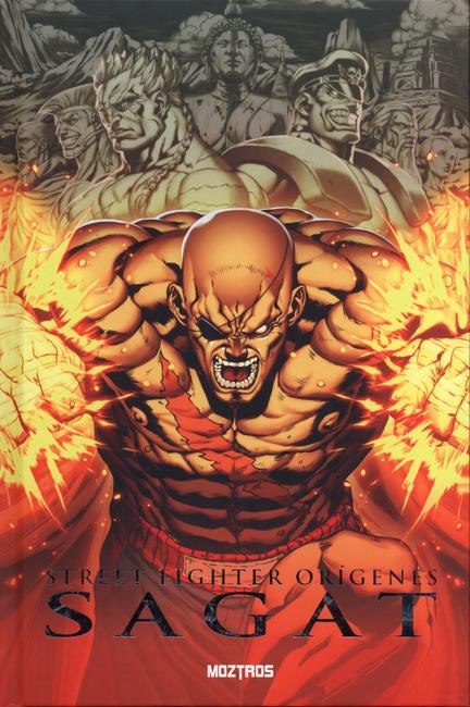 Portada ampliada de Street Fighter Orígenes Sagat