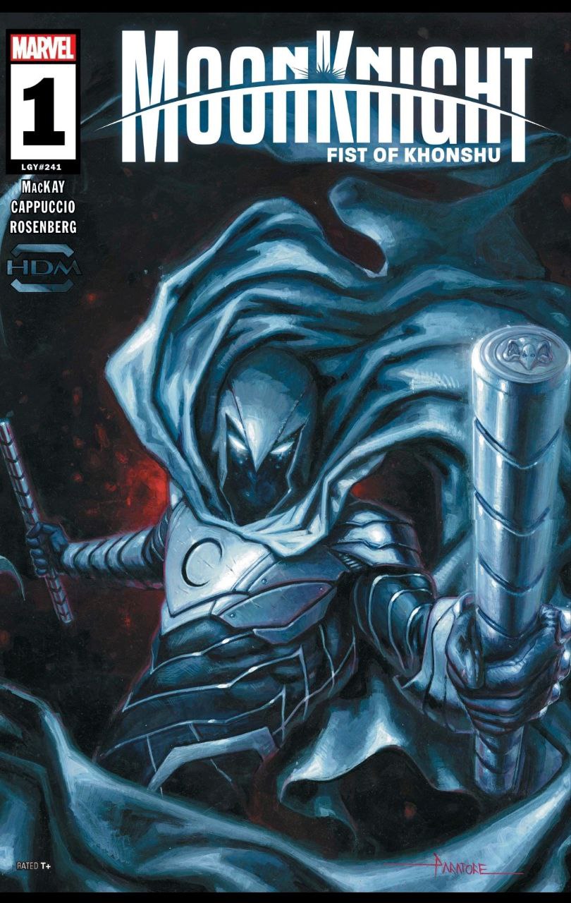 Portada ampliada de Moon Knight Fist of Khonshu