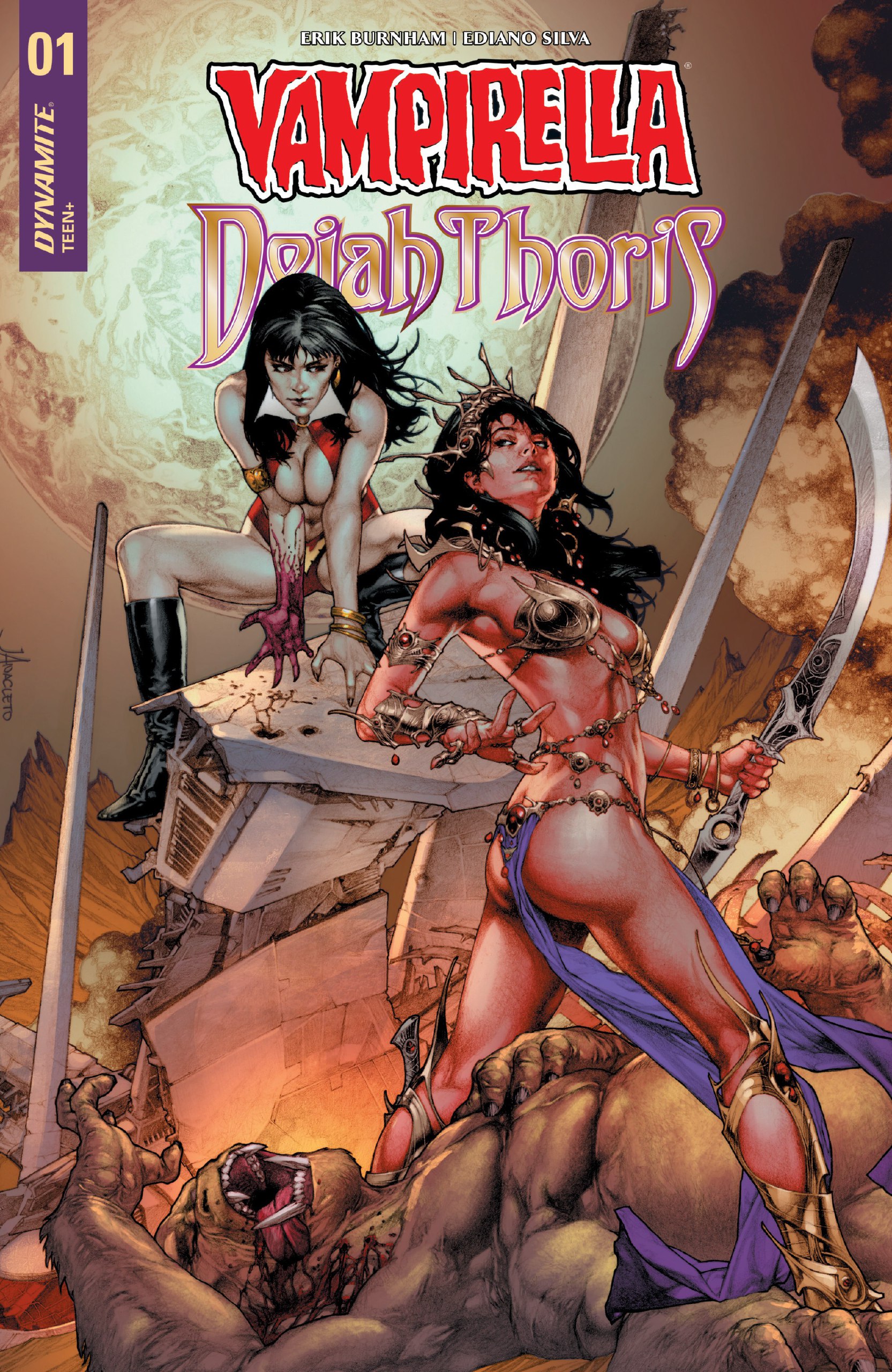 Portada ampliada de VAMPIRELLA DRiPP THORn