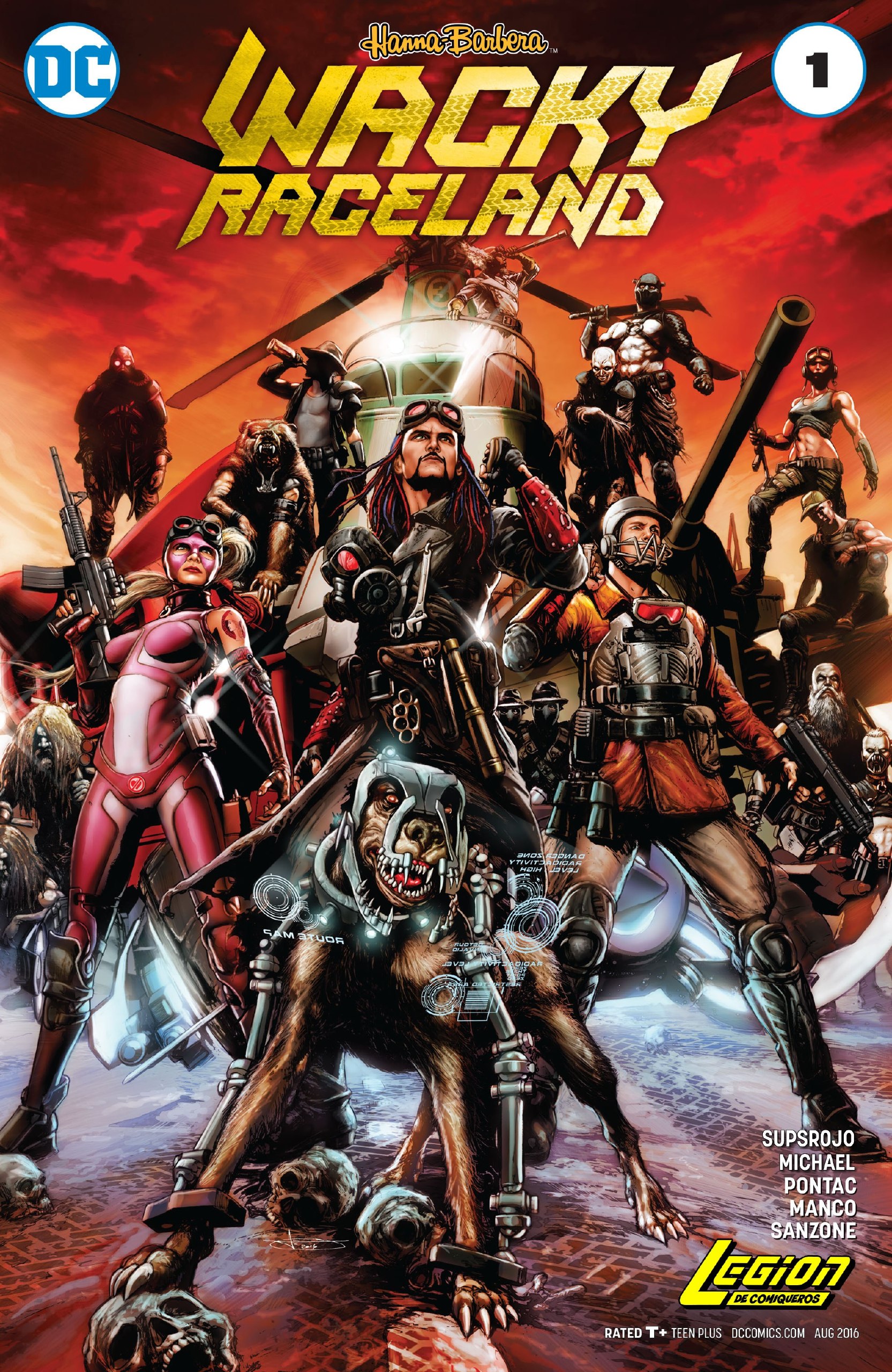Portada ampliada de WACKY RACELAND