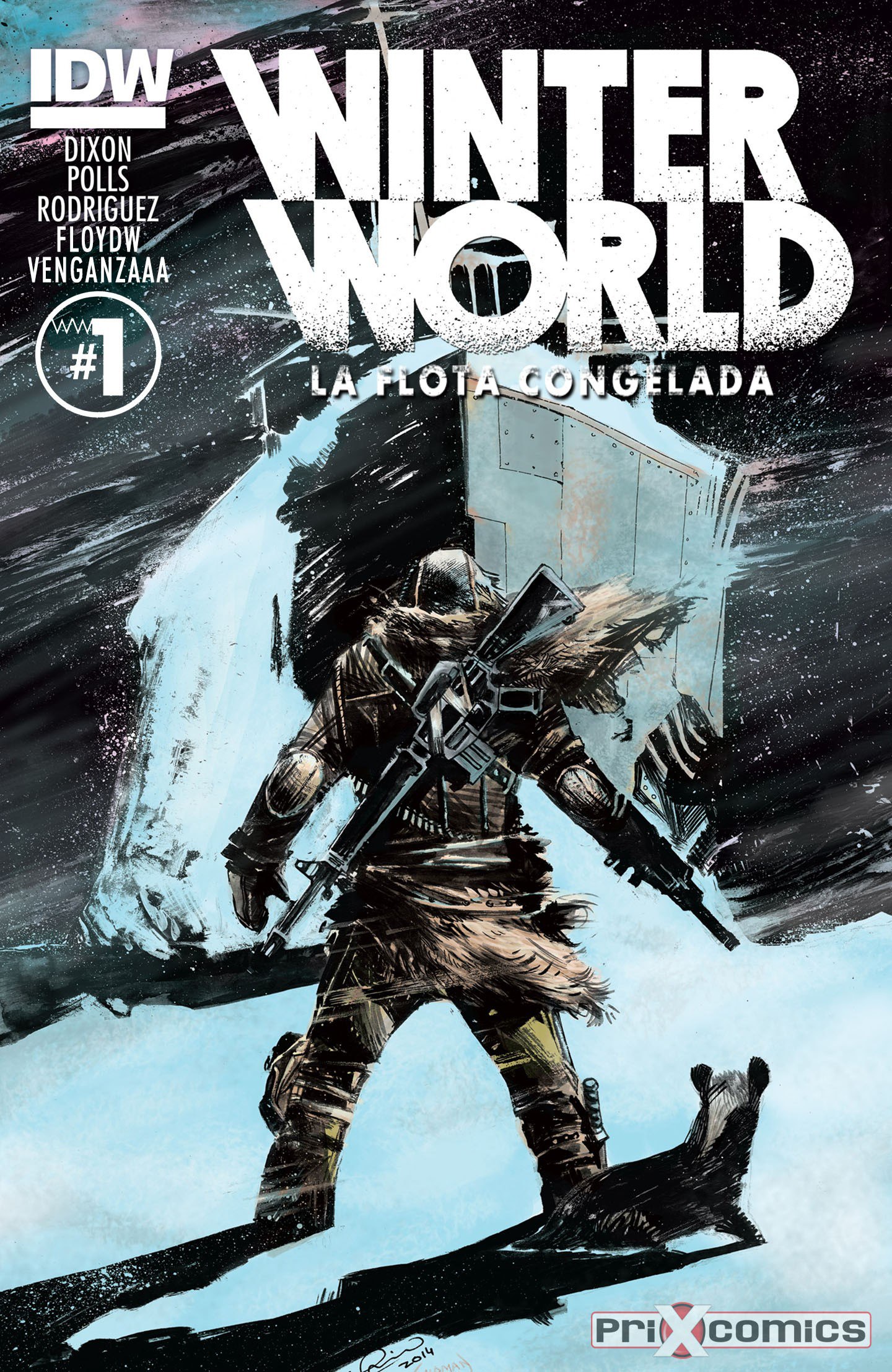 Portada ampliada de WINTER WORLD LA FLOTA CONGELADA