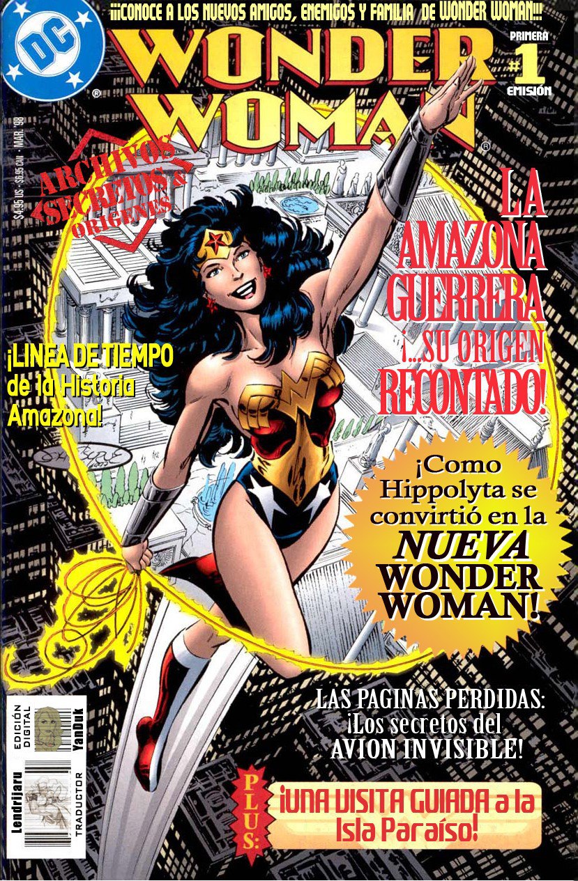 Portada ampliada de WONDER WOMAN
