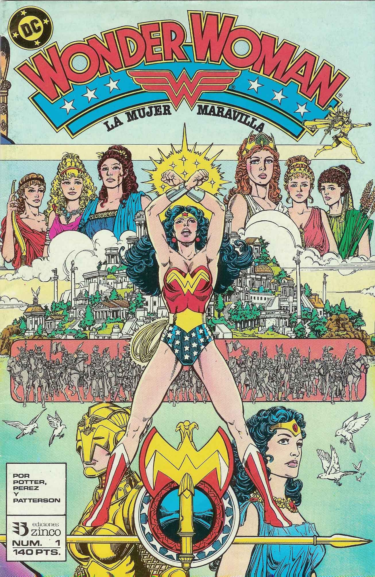 Portada ampliada de WONDER WOMAN La Mujer Maravilla