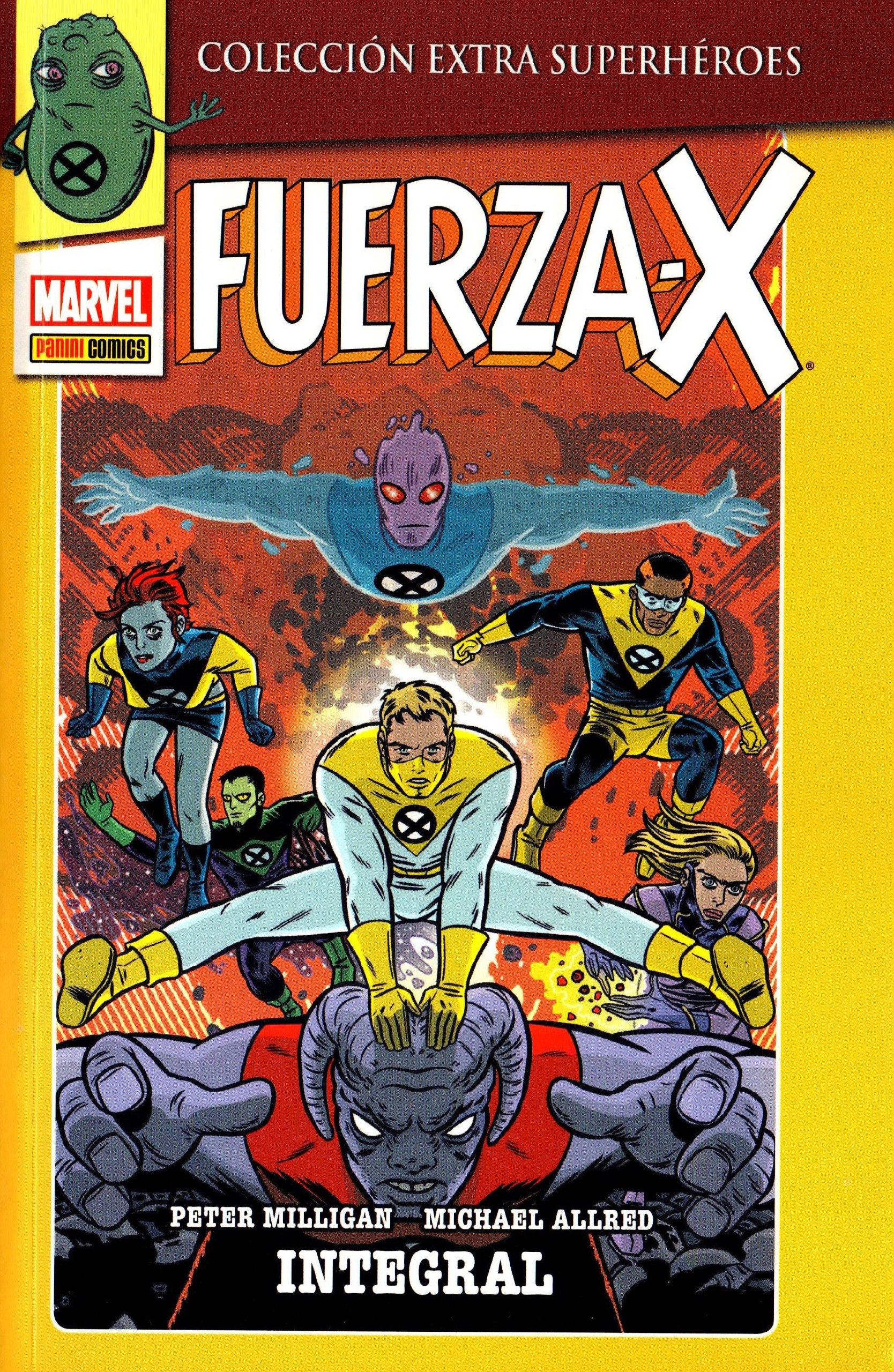 Portada ampliada de FUERZA-X INTEGRAL