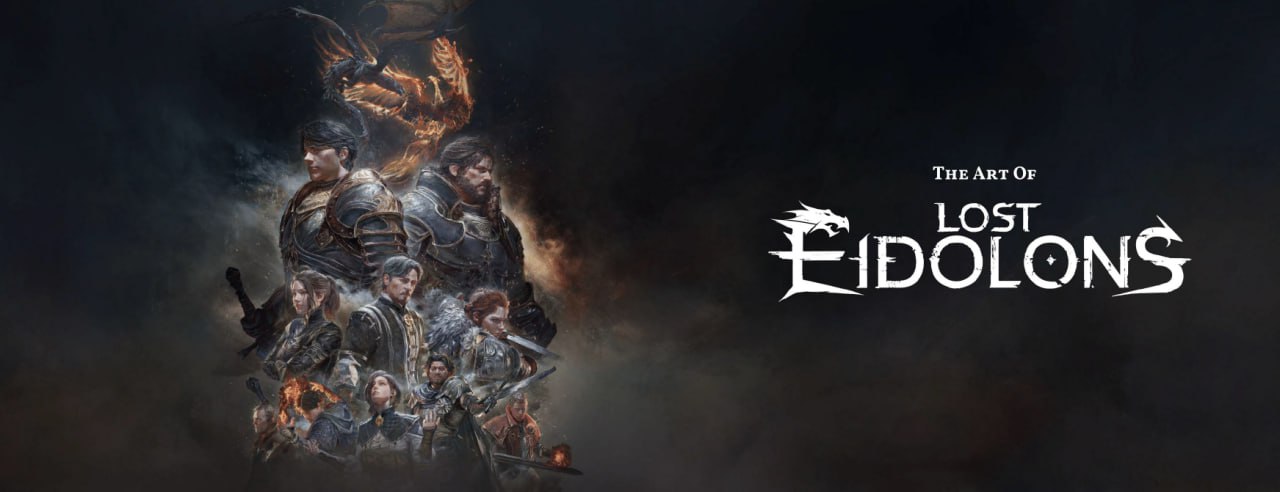 Portada ampliada de The Art of Lost Eidolons