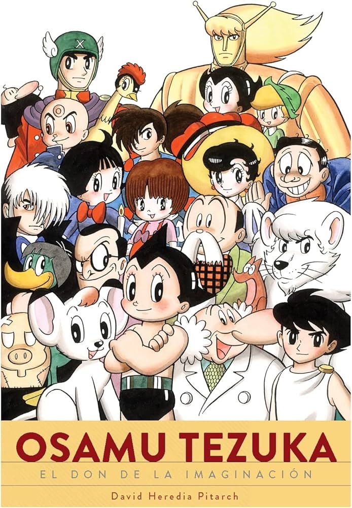 Portada ampliada de OSAMU TEZUKA EL DON DE LA IMAGINACION