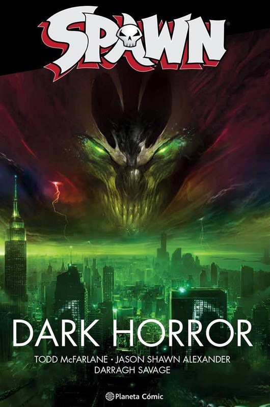 Portada ampliada de SPAWN DARK HORROR