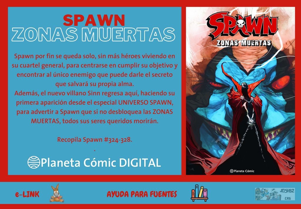 Portada ampliada de SPAWN ZONAS MUERTAS