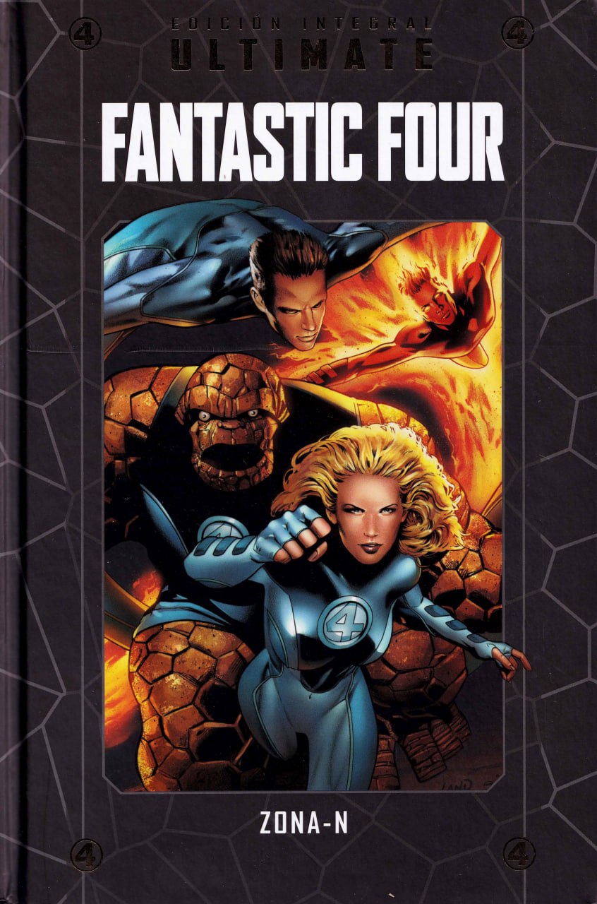 Portada ampliada de ULTIMATE FANTASTIC FOUR