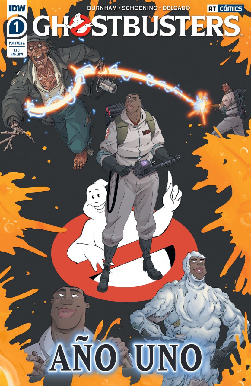 Portada ampliada de Ghostbusters