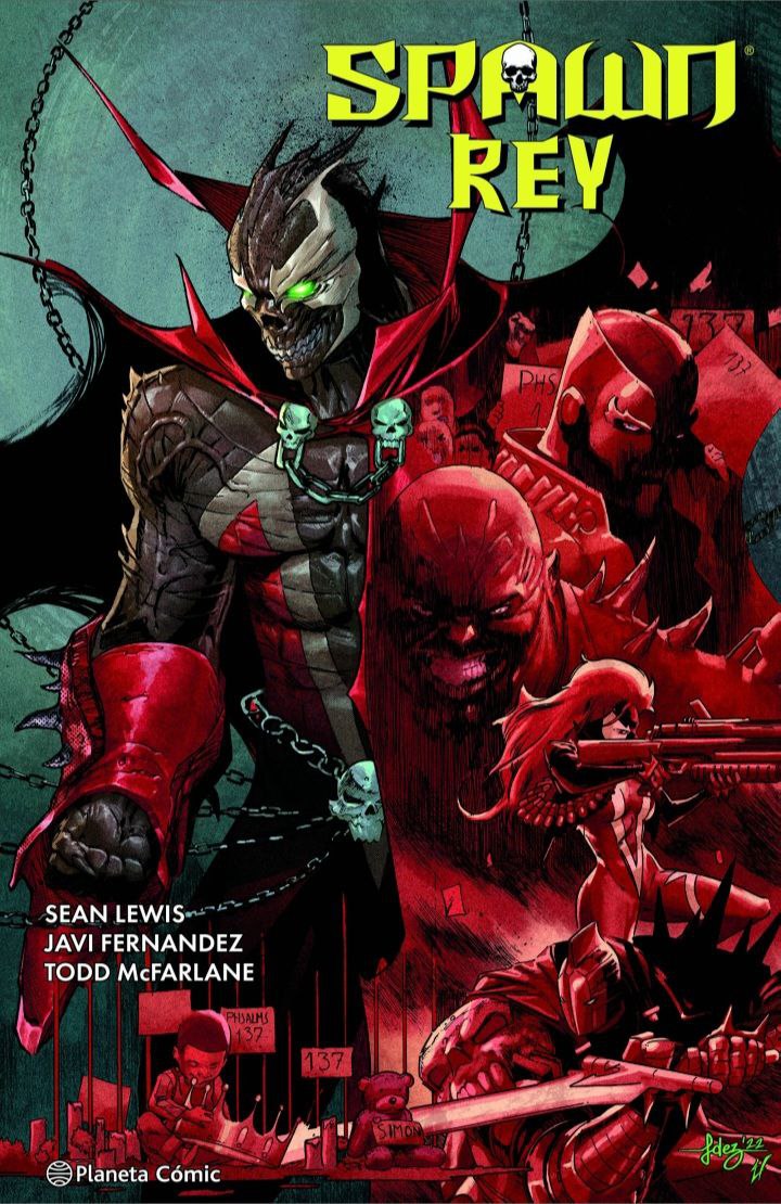 Portada ampliada de SPAWN REY