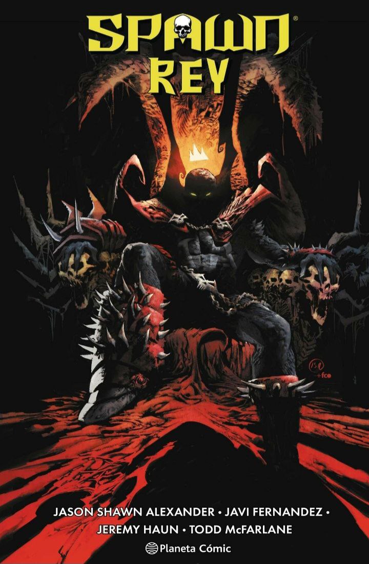 Portada ampliada de SPAWN REY