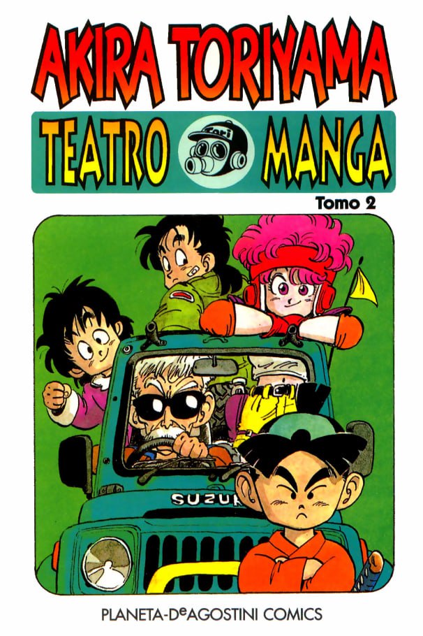 Portada ampliada de AKIRA TORIYAMA TEATRO MANGA Tomo