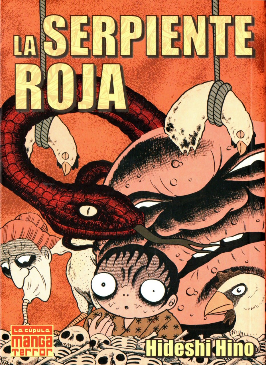 Portada ampliada de La Serpiente Roja