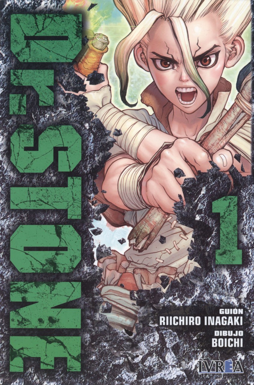 Portada ampliada de Dr. Stone