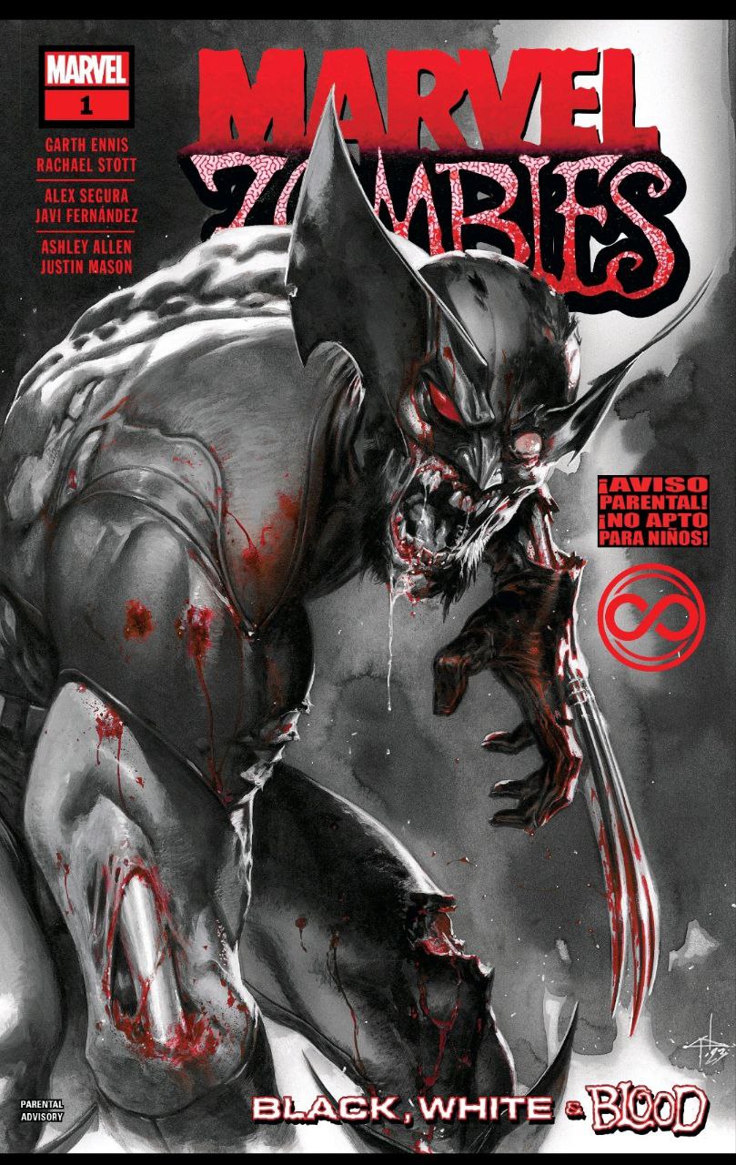 Portada ampliada de MARVEL ZOMBIES