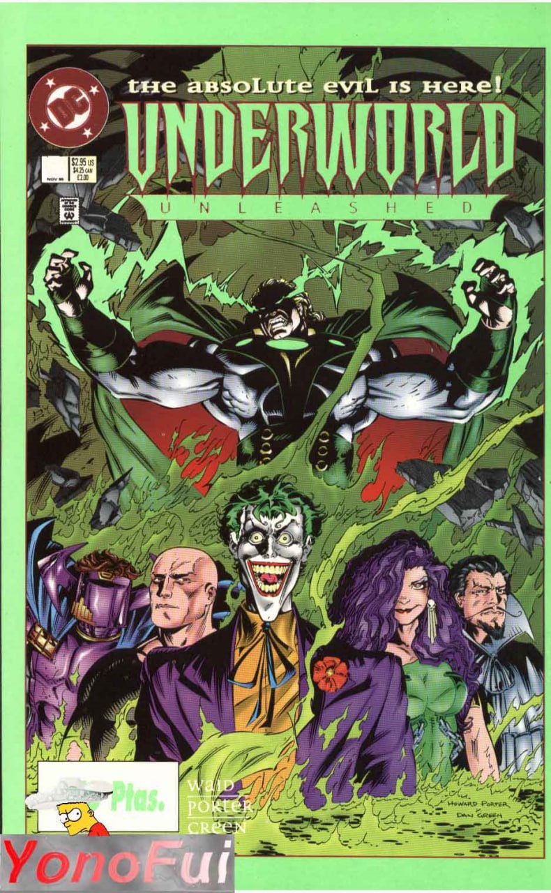 Portada ampliada de UNDERWORLD UNLEASHED