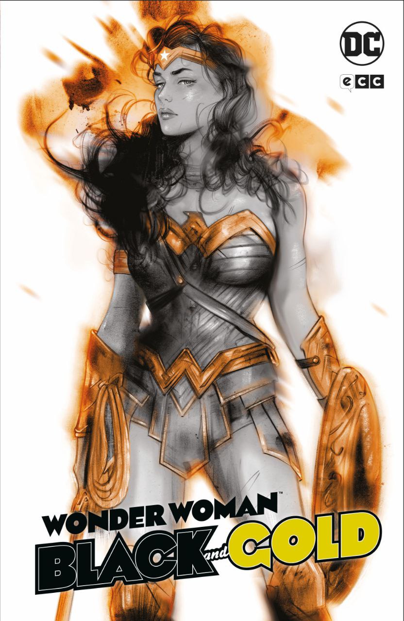 Portada ampliada de WONDER WOMAN BLACK and GOLD