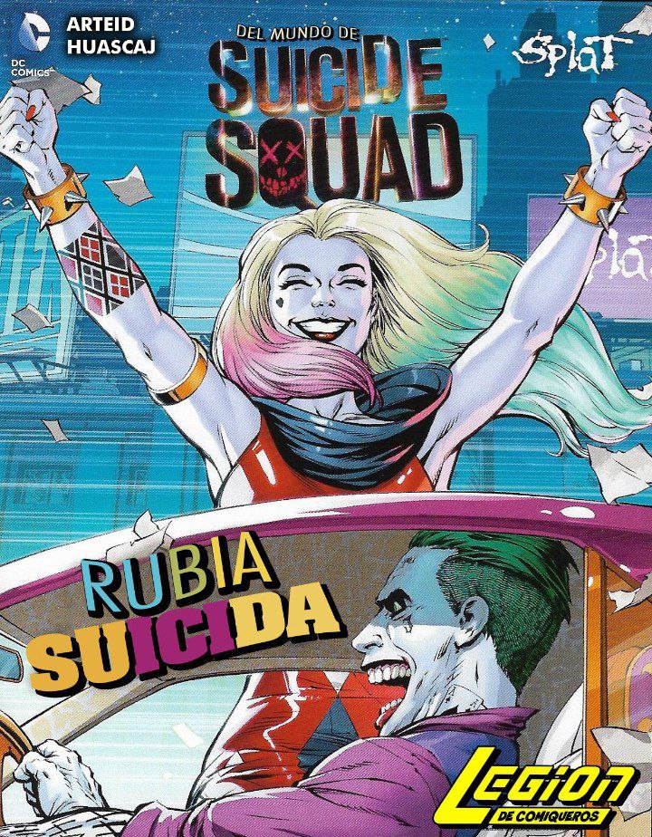 Portada ampliada de Del mundo de Suicide Squad