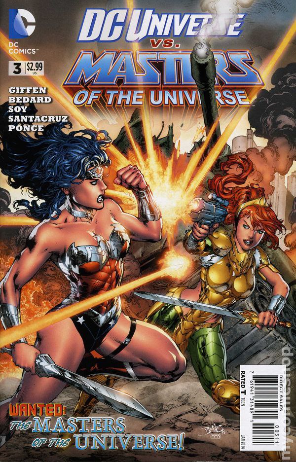 Portada ampliada de DC Universe vs. Masters of the Universe