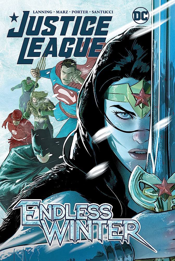 Portada ampliada de Justice League Endless Winter