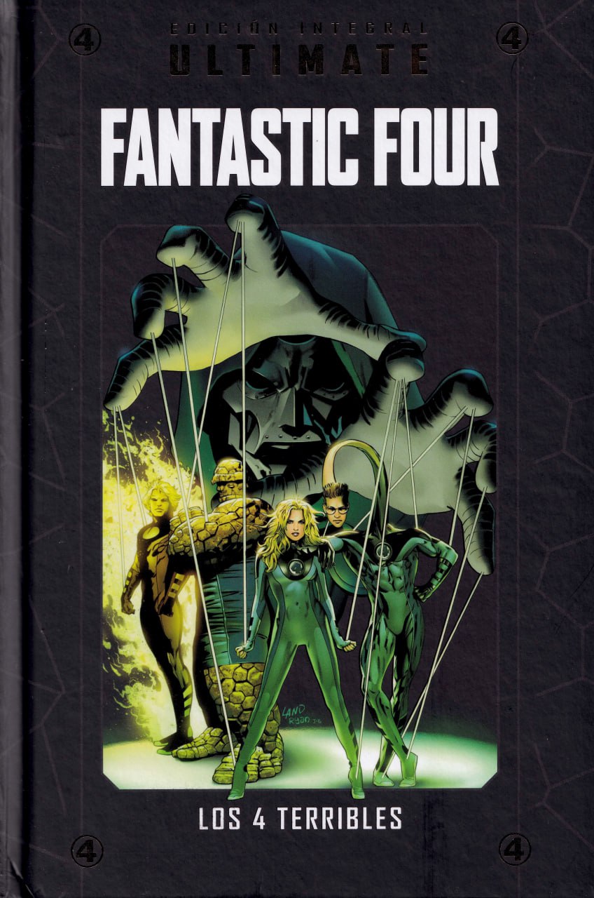 Portada ampliada de Ultimate Fantastic Four