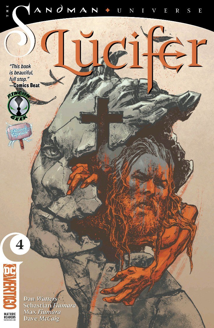 Portada ampliada de Lucifer