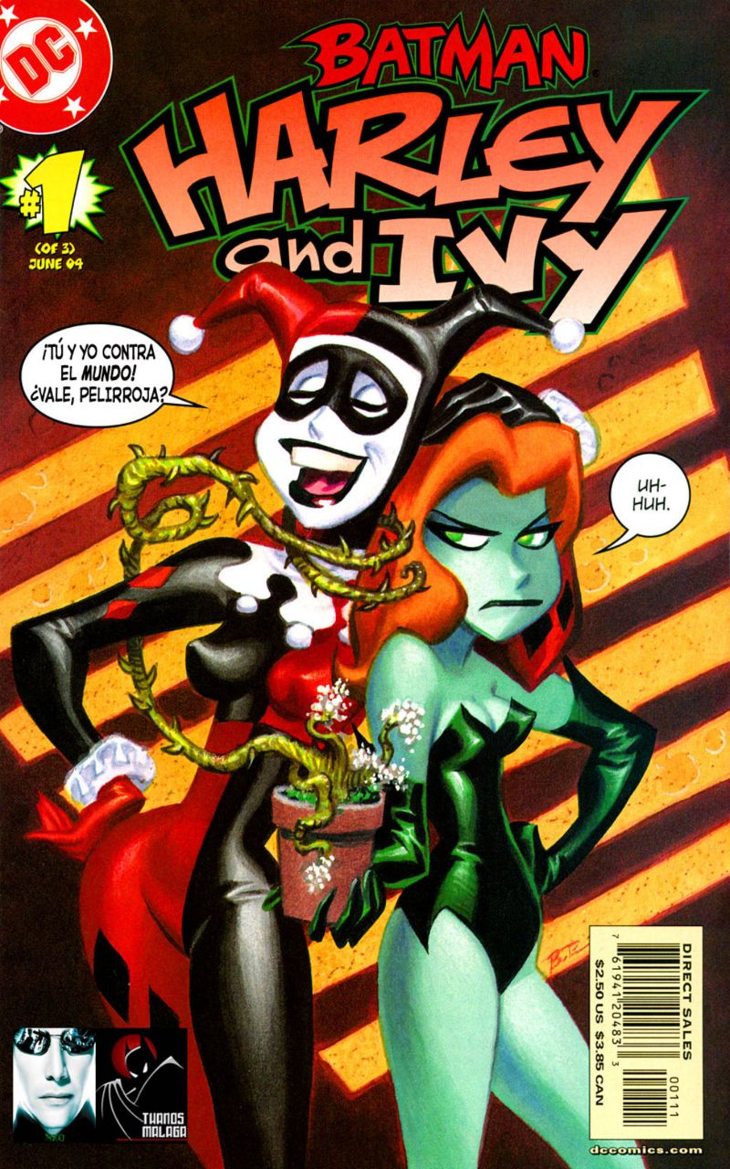 Portada ampliada de BATMAN HARLEY and IVY