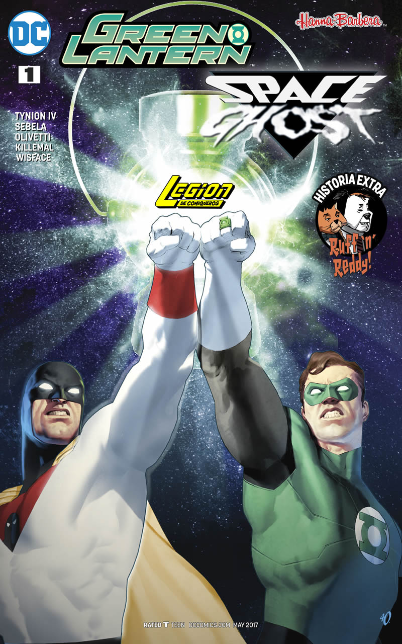 Portada ampliada de Green Lantern Space Ghost