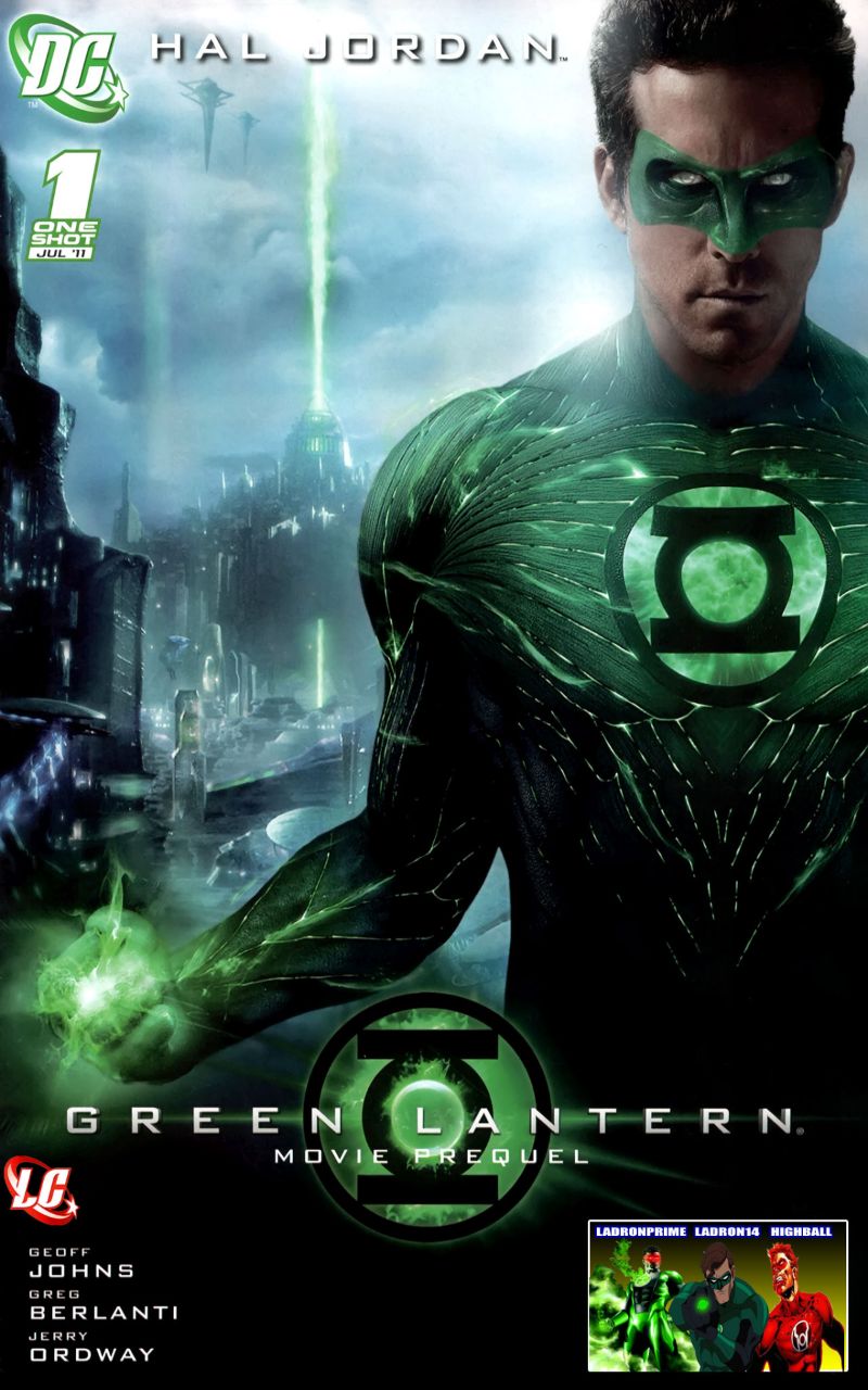 Portada ampliada de GREEN LANTERN MOVIE PREQUEL