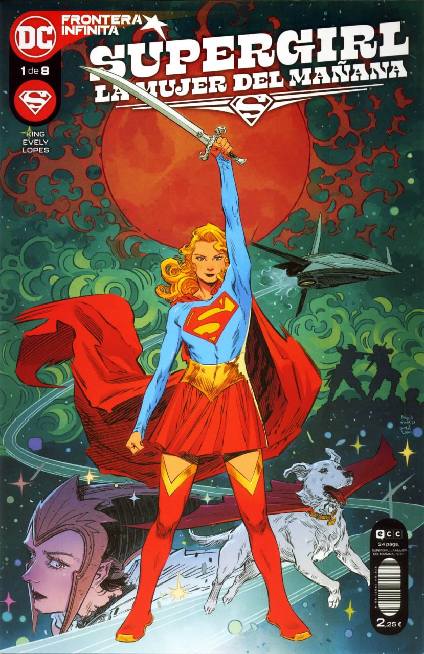 Portada ampliada de SUPERGIRL LA MUJER DEL MAÑANA