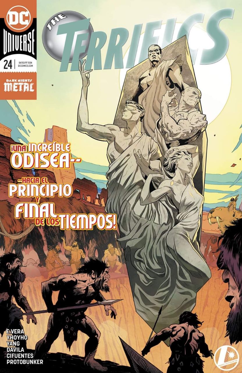 Portada ampliada de Terribles