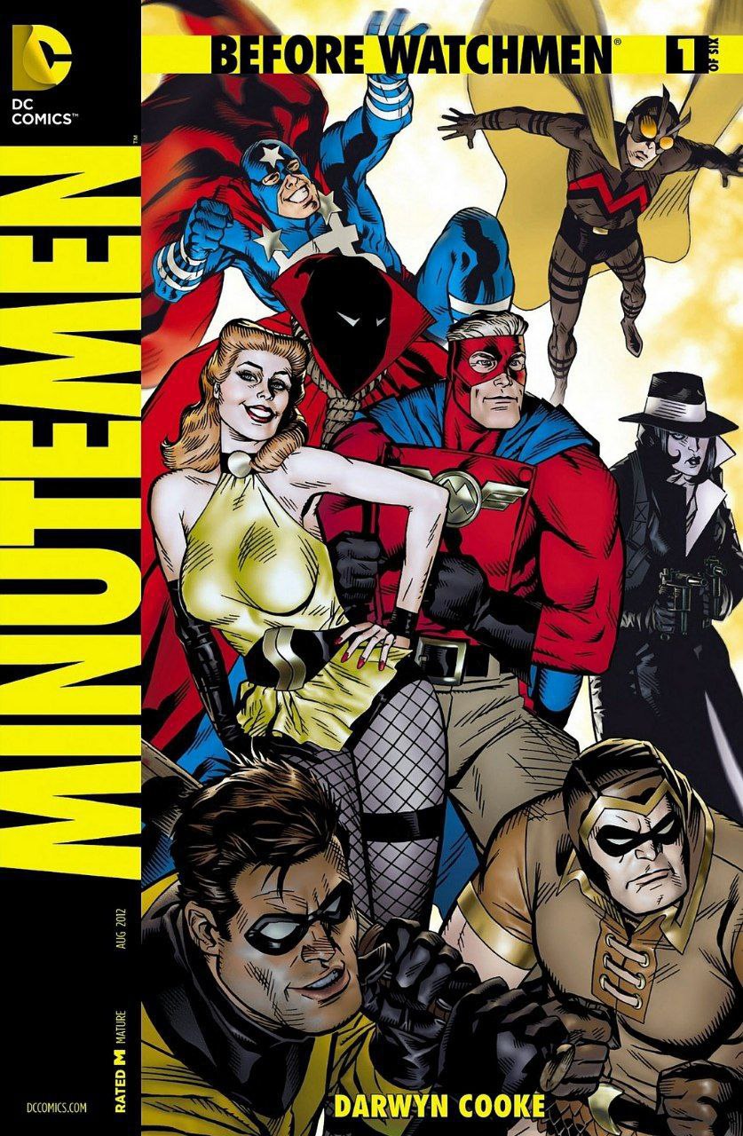 Portada ampliada de Minutemen