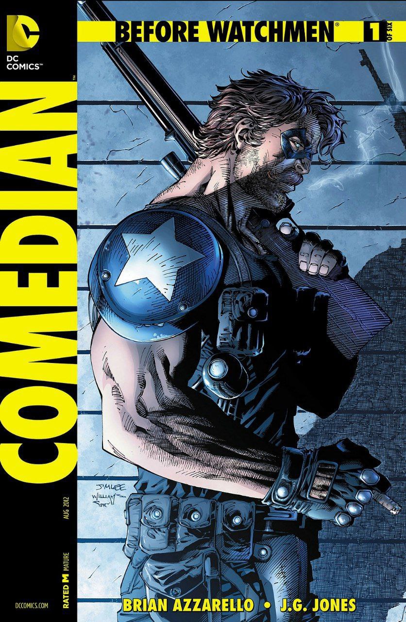 Portada ampliada de BEFORE WATCHMEN